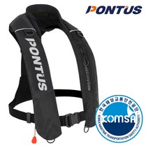 폰터스 KOMSA CO2 자동팽창식 구명조끼 PL-9300, FGREEN