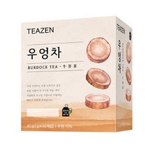 티젠 100세 시대 청춘비법 우엉차, 1g, 1개, 240개입