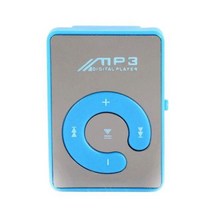 동영상플레이어 초소형라디오 미러 클립 USB MP3 음악 플레이어 학생 스포츠 실행 워크맨 울트라 얇은 TF 카드 확성기 기능, [05] E