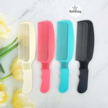 [미쏠]바리깡빗 클리퍼빗 바버샵 미용실 헤어 커트빗 4컬러 택1, 아이보리
