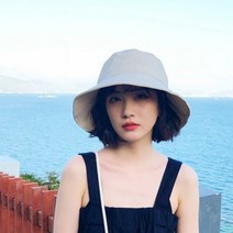 그테버 버킷햇 제주도여행 신혼여행 벙거지모자 밀짚모자