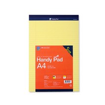 알파 옥스포드 핸디패드 A4 5입 리갈패드 절취식노트 절취식 노트패드 노트