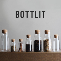 KINTO SLOW COFFEE STYLE 보틀잇 캐니스터 150ml 300ml 600ml / 킨토 슬로우커피스타일 BOTTLIT 유리 용기