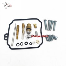 오토바이 엔진 기화기 수리 키트 바늘 밸브 가스켓 공기 나사 야마하 XVZ1300 로얄 스타 1996-1998 XVZ 1300, 1set