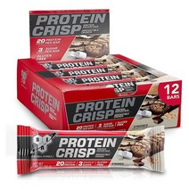 BSN 비에스엔 신타6 프로틴바 크리스피 스모어 57g x 12바 유청 단백질 웨이, 12개