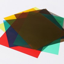 (크리앤조이) PVC투명칼라필름0.5mm B4 5장 (옵션) 셀로판지필름 PVC필름 두꺼운셀로판지 필름지, FFB461 (투명)