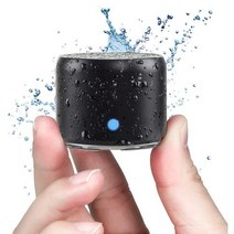 EWA A106 Pro 휴대용 블루투스 스피커, 검은색