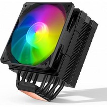 upHere 6개의 히트 파이프가 있는 흰색 CPU 쿨러 120mm PWM ARGB 팬 Intel LGA 1700AMD Ryzen 범용 소켓-S6C4용 프로세서 냉각 팬., S6C-6 히트파이프