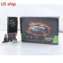 GeForce GT730 2GB DDR3 DVI VGA HDMI PCIe 그래픽 카드+로우 프로파일 브라켓