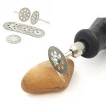 다이아몬드날 10개+어댑터2개 30mm 돌 대리석 조각기