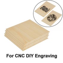 PLA 필라멘트 3D펜10PCS 참피나무 합판 시트 100 150 200 300MM 레이저 조각 재료 나무 플레이트 DIY 레이, 04 150x100x3mm