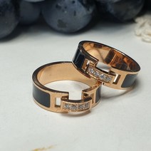 황금소나기 모녀 대학생커플링 종로귀금속 못 새끼손가락 가족 큐빅 써지컬 블랙링 반지