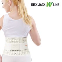 [녹십자엠에스] [녹십자MS]디스크잭W 허리보호대 허리견인기, L(33~36인치)