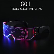선글라스LED 패션 안경 스팀펑크 빛나는 선글라스 여성 바 파티 장식 음영 빈티지 디스코 댄스