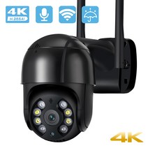 Besder 8MP 5MP 울트라 HD PTZ WiFi IP 카메라 AI 인간 감지 1080P 오디오 IP 카메라 IR 야간 투시경 비디오 감시 P2P Onvif, 4.1080P No Card - 영국 플러그