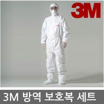 [3M] OP D kit 방역보호복 세트 N95마스크 고글 장갑