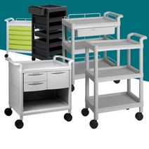 학교 실험실 연구소 이동카트 트롤리 식당카트 배식 갈비집 홀카트 청소, 1개, CART-101K