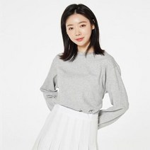 티셔츠코디 박스티 라운드티셔츠 루즈핏 오버핏 긴팔