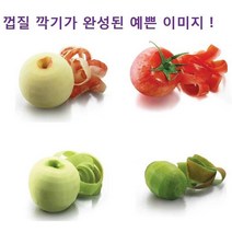 과일 돌려 까기 커터 자동 사과 배 키워 감 토마토 필러 껍질 깍기 과일 깍는 박피 기계