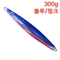 피싱스토어-동광 메탈엔젤 지그 부시리 대구메탈 300g(블루/핑크)
