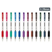 자바 스프링업 java spring up 0.28mm 중성펜 역류방지 얇은 좋은 필기감, 파랑