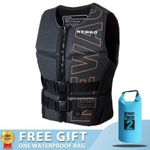 FREELIFE 구명조끼 성인 카약 구명 조끼 서핑 부력조끼 제트 스키 모터 보트 뗏목 구조 웨이크 보드 낚시 수영 표류, K0214 Gray