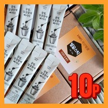 정성담은꿀 벌꿀스틱 국내산 사양벌꿀 꿀 스틱 10p 휴대용, 100g, 1개, 10그램 10p 상자