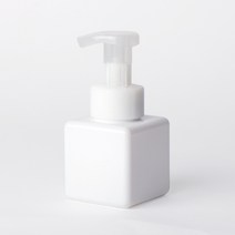 새로핸즈 거품형 버블 펌프 화이트 용기 화이트캡 250ml, 단품