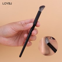 파운데이션 브러쉬 loybj 1pcs 코 섀도우 브러쉬 앵글 컨투어 메이크업 브러쉬 페이스 브론저 코 실루엣 아이섀도우 코스메틱 블렌딩 메이크업 도구, 2pcs 컨투어 브러시
