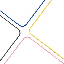 미니 양면 자석 화이트보드, 미니칠판_핑크