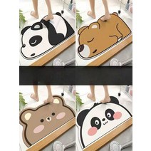 빨아쓰는 발메트 규조토 욕실 물 흡수성 바닥 매트 욕실 화장실