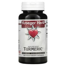 Kroeger Herb Co 심황 100정 투머릭 커큐민 강황