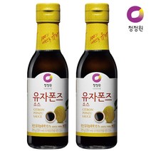 청정원 선생 유자폰즈소스, 225g, 2개, 2개