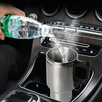 차량용텀블러 차량용 12v 전기 커피 포트 차량용 12 24 물끓이기 대형트럭 자동차 전, 없음