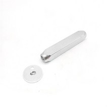 레이져각인기 각인기계 레이저마킹기 1PC 6MM 금속 스탬핑 도구 보석 디자인 우표 가죽 로고 DIY 만들기 펀, 01 YD01 1PC