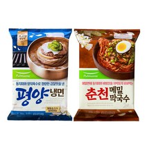 (냉장)[풀무원]평양냉면2인+춘천메밀막국수2인