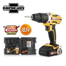 [화인홈쇼핑] 보르도 무선 전동 공구 세트 충전 드릴 고급형 32종, 전동공구(배터리포함)+배터리추가