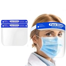 [NATURI]안면보호 페이스쉴드 비말차단페이스쉴드 얼굴가림막 투명안면마스크 눈보호안경 의료용고글 실험용고글 안면보호구 투명마스크 얼굴가리개 보안경 N/T : 245A4B+1071