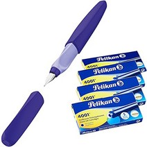 펠리칸 트위스트 울트라 바이올렛 수성펜 카트리지 811385 Twist Ultra Violet Rollerball Pen, 만년필과 카트리지