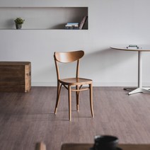 Ton Chair Banana / 톤 체어 바나나, 웬지 라탄방석