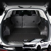 SUNCARMAT 디 올뉴 스포티지 NQ5 트렁크매트 카매트 차박 바닥 가솔린 디젤 하이브리드, 유, 매트세트+추가벨크로팩, 가솔린차량