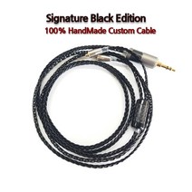 GETSOUND Signature Black Edition 2.5 밸런스 플러그 순동8심 이어폰 커스텀 케이블, C: 0.75mm(트파 외)