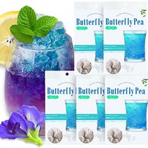 나비 프라이피 50포(10포×5개) 민트 맛 티팩 블루 허브 파란 차 블루 티 안찬 차 나비 콩 꽃 차 バタフライピー50包 （10包×5個）ミントフレーバー ティーパック ブルーハーブ
