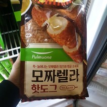 풀무원 모짜렐라 핫도그 5입, 아이스팩 포장