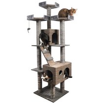 가재울통상 펫모닝 직조 캣타워(PMC-CF285-2) 생활용품 애완용품 고양이 장난감 0-93-056934-53ea, gajae5407 1, gajae5407 본상품선택