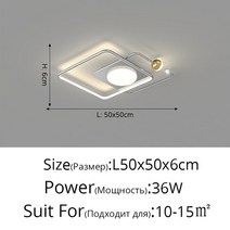 샹들리에 샹드리에 현대 북유럽 간단한 은색 led 천장 샹들리에 거실 침실 홈 장식 광택 천장 조명 레스토랑 교수형 램프, c 스퀘어, 세 가지 색상