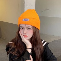 니트 털실 모자 여자 가을 겨울 모피 모자 봄 가을