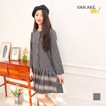 [반에이크오] 체크 2 원피스_OA91OPME03Z