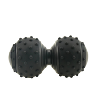 BBEDA지압땅콩 마사지볼, 마사지볼돌기형, 블랙