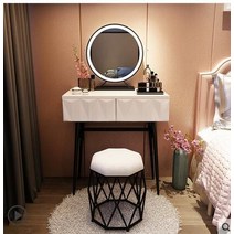 북유럽 드레싱 테이블 현대 계약 된 웹 연예인 INS 램프 소녀 침실 작은 경제적 인, 19 75CM